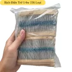 Bịch Điện Trở Tổng Hợp 1/4w 1R Đến 10M 156 Loại (20PCS / Loại)